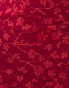 Flocage floral rouge grunge