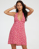 Image de Leana Mini Dress in Ditsy Floral Pink