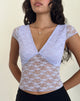 Image de Livra Top in Clover Lace Lilac
