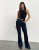Image de Rigid Low Rise Flare Jeans In Indigo