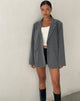 Image de Maiwa Blazer in Tailoring Grey Pinstripe