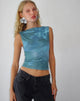 Image de Image de Maloe Mesh Top in Floral Lumen