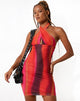 Image de Matita Bodycon Dress in Solarized Orange and Pink