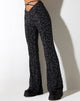 Image de Nancha pantalon évasé en flocon tribal