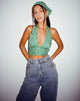 Image de Nanda Crop Top in Paisley Fun Green