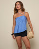 Image de Narella Top in Chiffon Stripe Blue