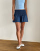 Image de la mini-jupe Nelesi en Denim Chambray Indigo