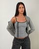 Image de la veste Nilaso en gris avec fixation Tapshoe