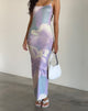 Image de Norila Cami Maxi Dress in Slinky Orchid Petals Lilac