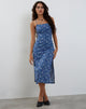 Image de Nosita Midi Dress in Retro Blue