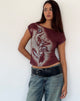 Image de Nova Top in Lumen Mesh Brown