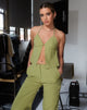 Image de MOTEL X OLIVIA NEILL Arun Butterfly Top in Tailoring Seafoam Green