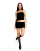 Image de Minase Top bandeau asymétrique en noir