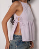 Image de Palsi Tie Side Top in Light Lilac