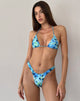 Image de Pami Bikini Top in Blue Flower
