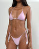 Image de Lentra Bas de bikini en lilas avec perles