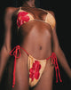 Image de Leyna Bikini Bottom in Orange Flower