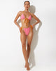 image de Leyna Bikini Bottom in Pink Terry