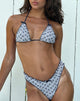 Image de Pumyla Bikini Top in Floral Stripe with Bows