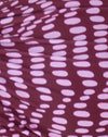 Violet Irregular Polka