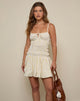 Image of Rasmil Mini Dress in Candy Stripe Yellow