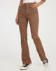 Image de Bootleg Jeans en Rich Brown