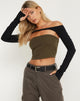 image de Eloa Shrug Top in Black