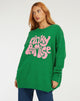 Image de Lulees Jumper in Green Pinky Promise