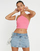 image de Janli Crop Top in Neon Pink