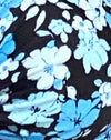 Floral bleu pastel