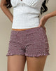Image de Ritala Short in Mini Gingham Wine