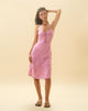 Image de Ronsha Midi Dress in Wavy Polka Purple