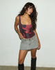 Image de Roxe Top in Digi Flower Red