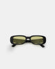 Image de marque : Rustina Sunglasses in Black with Yellow Lenses