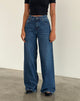 Image de Roomy Extra Wide Jeans in Mid Blue Used