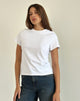 Image de Sakha Boxy Top in Plain White