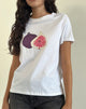 Image de Saki Tee in White Fig