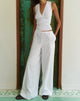 Image de Samir Trouser in Broderie White