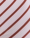 Rayure diagonale rose