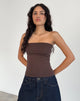 Image de Shaelo Bandeau Top in Deep Mahogany