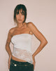 Image de Shanda Bandeau Top in White Lace