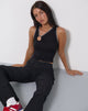 Image de Sharena O Ring Vest Top in Black