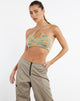 Image de MOTEL X JACQUIE Sheira Crop Top in Mix Space Dye Multi Colour