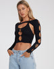 image de Silas Crop Top in Black