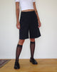 Image de Sintya Tailored Capri Shorts in Navy