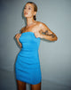 Image de Mini robe Siria en bleu