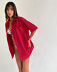 Image de Smith Oversized Shirt in Adrenaline Red