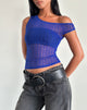 Image de Sohan Top in Sheer Texture Blue