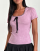 image de Sopira Top en raisin clair