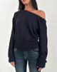 Image de Suena Asymmetric Jumper in Navy